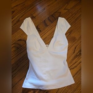 Free People Intimately White Stretchy Camisole Top XS NWT